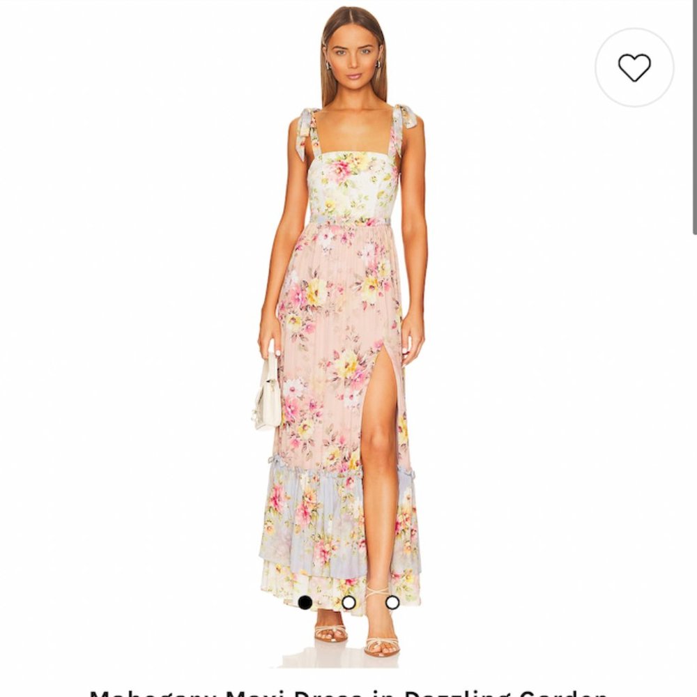 Yumi Kim Mahogany Maxi Dress in Dazzling Garden - M